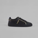Balmain B-Court Sneaker – Black & Gold