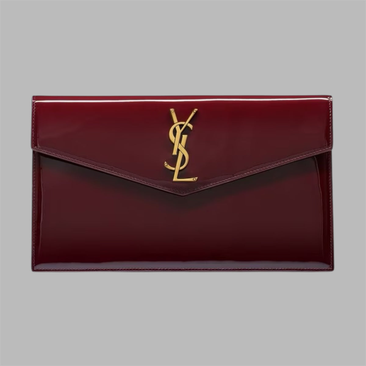 UPTOWN POUCH IN PATENT LEATHER