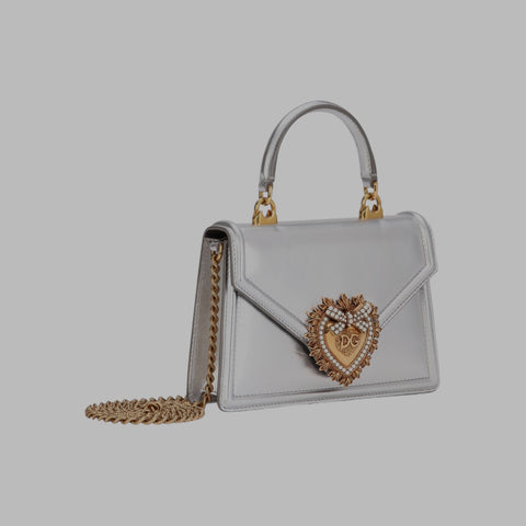 Small smooth calfskin Devotion bag