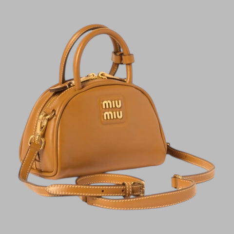 Miu Miu Leather top-handle bag