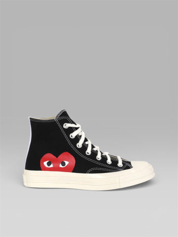 Comme des Garçons Play x Converse Chuck 70 Hi Black