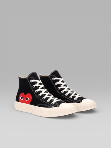 Comme des Garçons Play x Converse Chuck 70 Hi Black