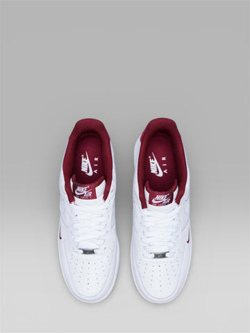 Nike Air Force 1 Low “White Team Red Mini Swoosh”