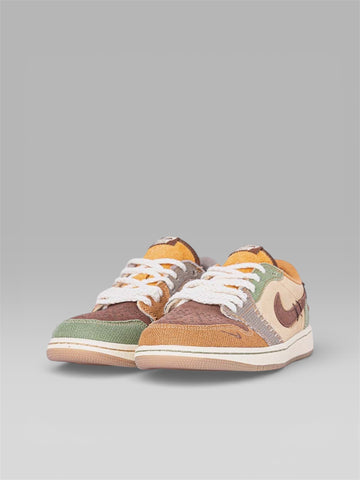 Nike Dunk Low “Scrap” (Brown / Earth Tones)