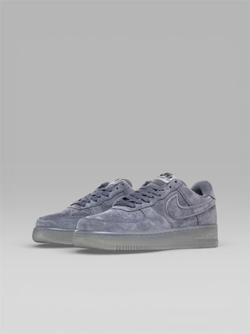 Nike Air Force 1 Low x PEACEMINUSONE Para-Noise (Grey Suede / Clear Sole)