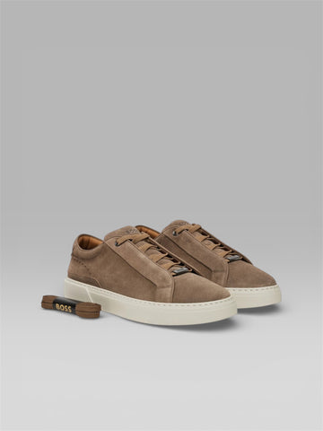 Market Boss Brown Suede Sneaker
