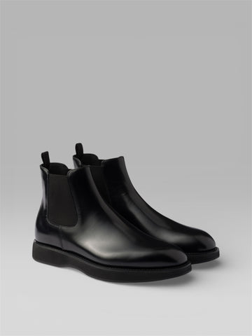 Prada Brushed leather Chelsea boots