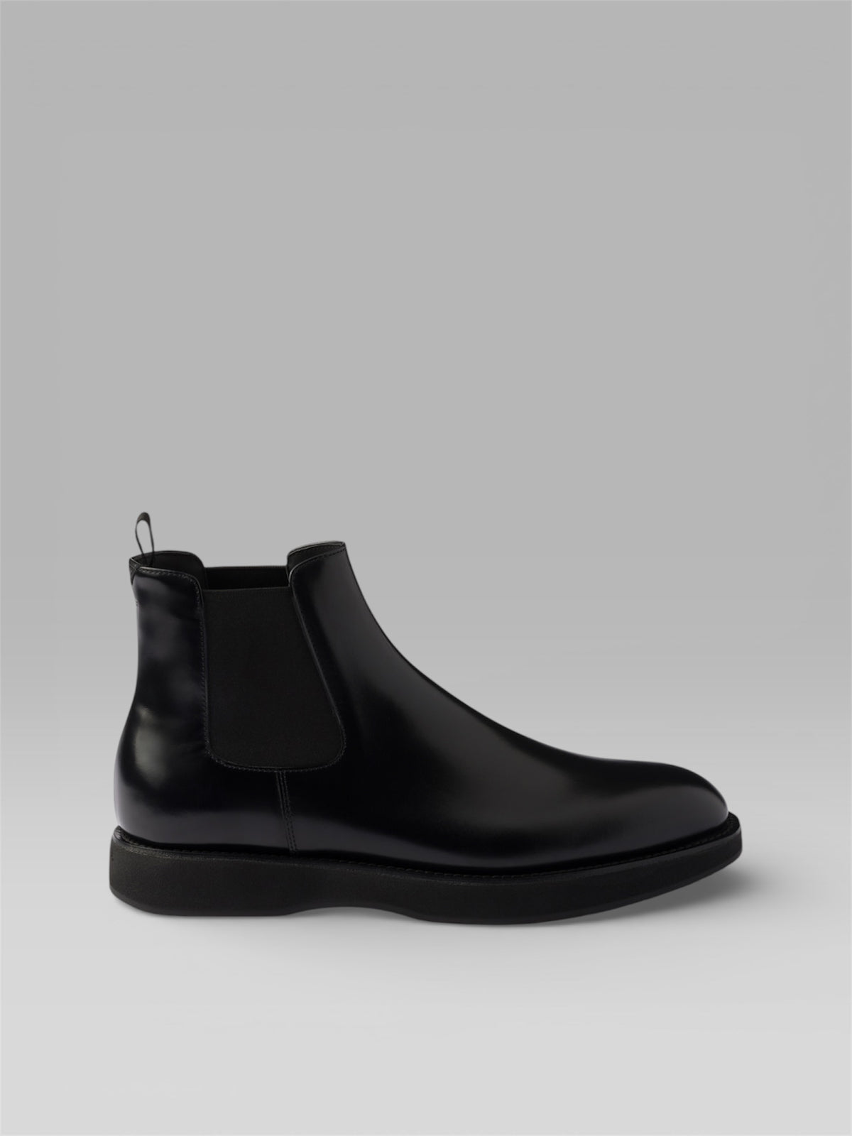 Prada Brushed leather Chelsea boots