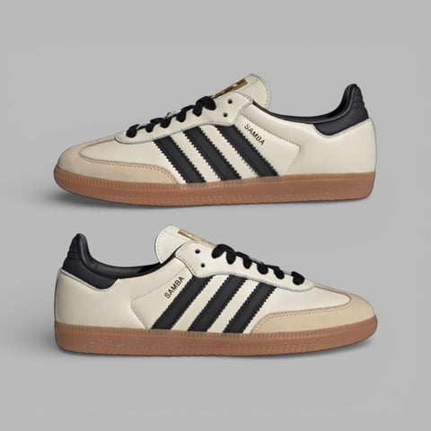 adidas Samba OG – Cream White / Core Black / Gum