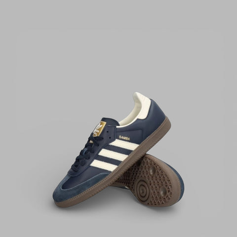 adidas Samba OG – Collegiate Navy / Cloud White / Gum