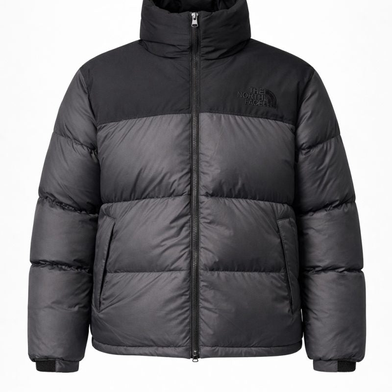 Y-The North Face 1996 Retro Nuptse Jacket - Dark Grey Heather/Black